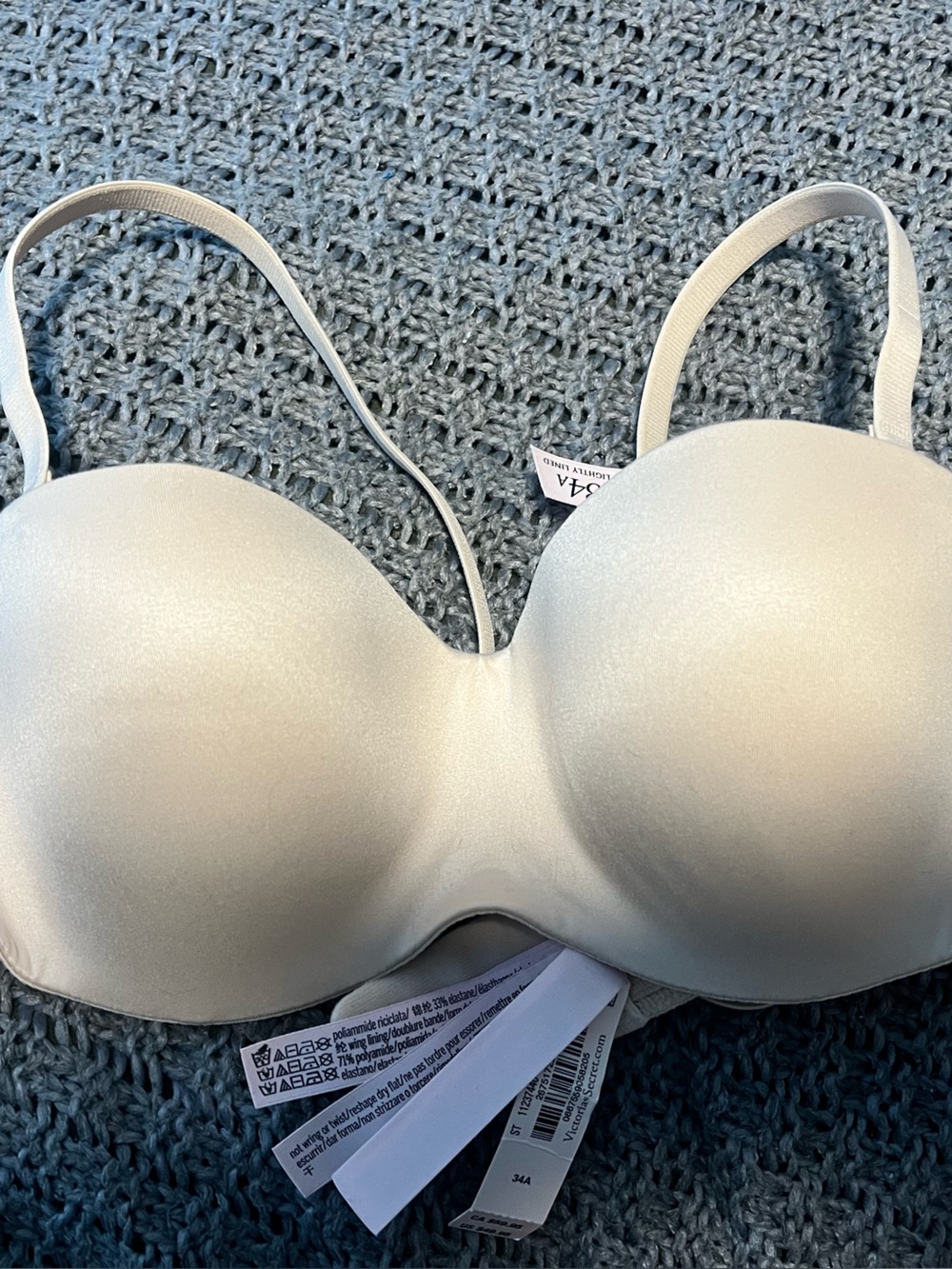 Victoria's Secret Smooth Contour Strapless Convertible Bra in Light Nude